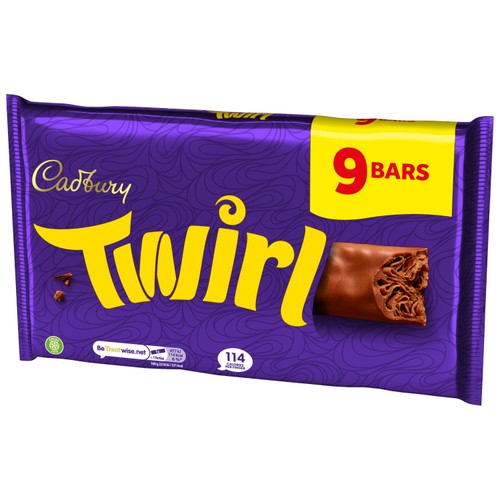 Cadbury Twirl Chocolate Bar Multipack 