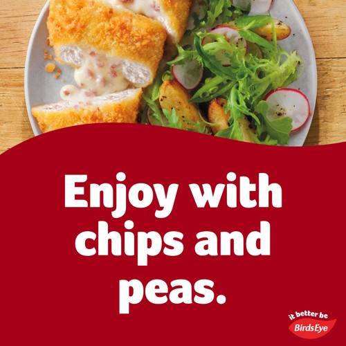 Birds Eye 2 Cheese & Ham Chicken Kievs 