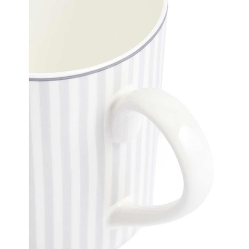 M&S Hampton Stripe Mugs, Grey
