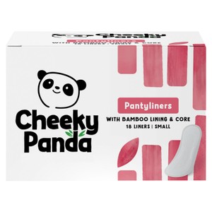 The Cheeky Panda Pantyliners with Bamboo Core