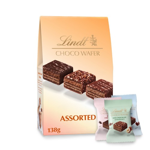 Lindt Choc Wafer Assorted Chocolate Sharing Box