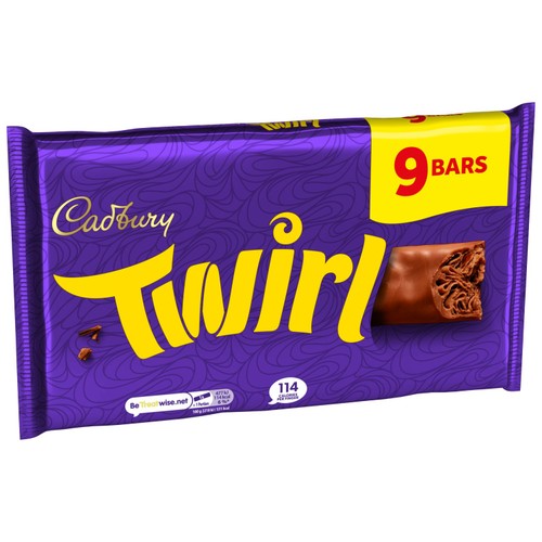 Cadbury Twirl Chocolate Bar Multipack 