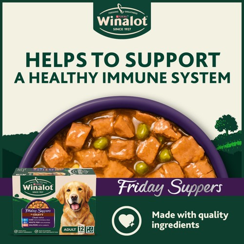 Winalot Friday Suppers Mixed in Gravy Wet Dog Food