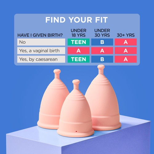 Mooncup Beginner Menstrual Cup, Size B