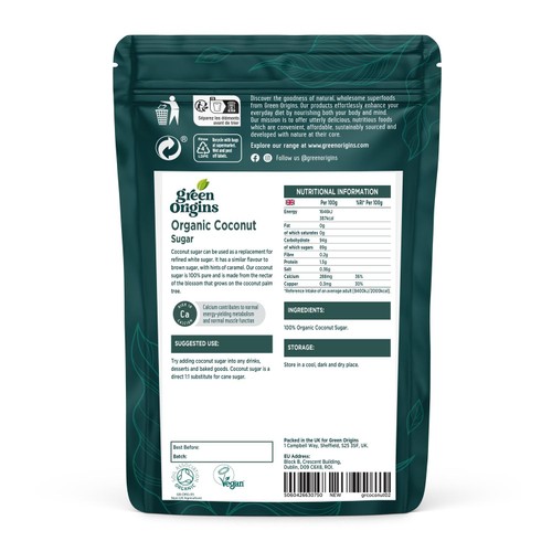 Green Origins Organic Coconut Sugar