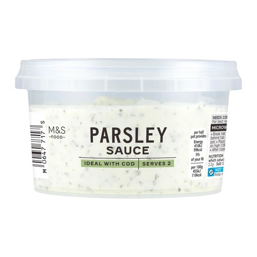 Cook With M&S Parsley Sauce