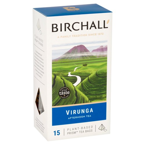 Birchall Virunga Afternoon Tea - 15 Prism Tea Bags