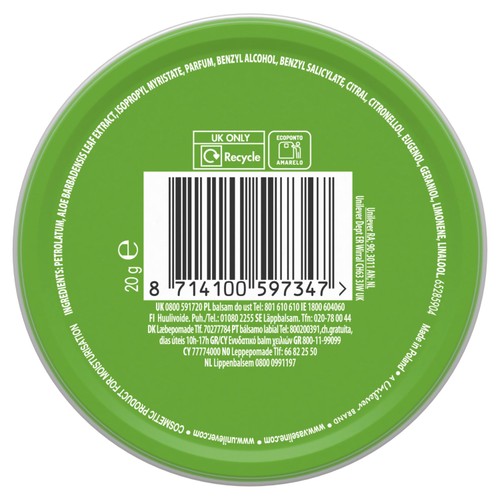 Vaseline Lip Tin Aloe
