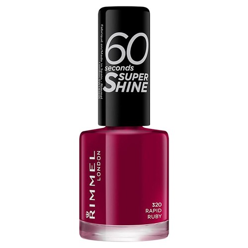 Rimmel 60 Seconds Nail Polish 320 Rapid Ruby