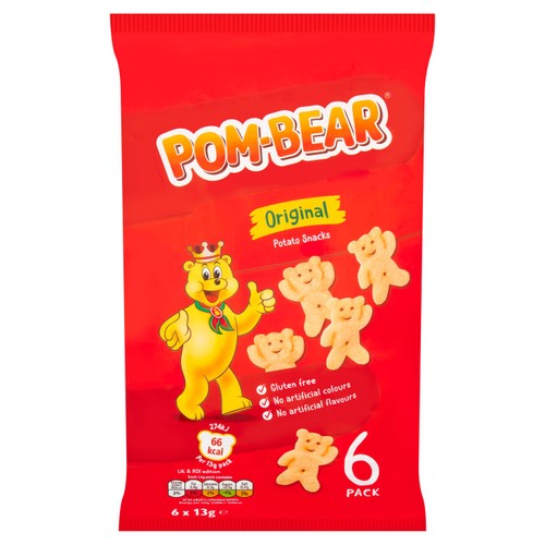 Pom-Bear Original Multipack Crisps