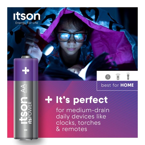 itson Itspower 8 AA Alkaline Battery