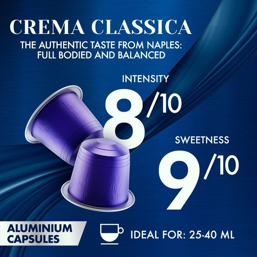 Caffe Borbone Crema Classica Intensity 8 Nespresso Compatible Capsules (10)