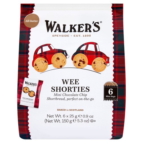 Walker's Shortbread Choc Chip Wee Shorties
