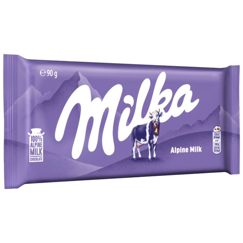 Milka Alpine Milk Chocolate Bar