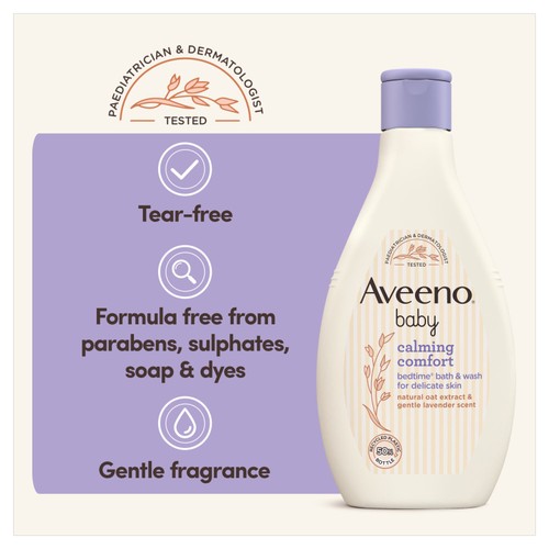 Aveeno Baby Calming Comfort Bedtime Bath & Wash