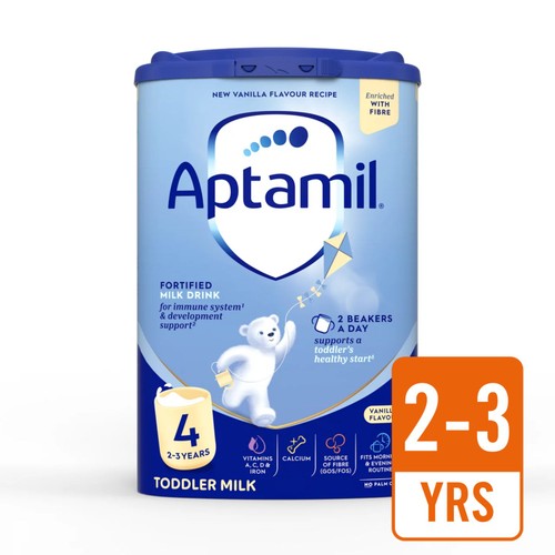 Aptamil 4 Toddler Milk Formula Powder Vanilla 2+ Years