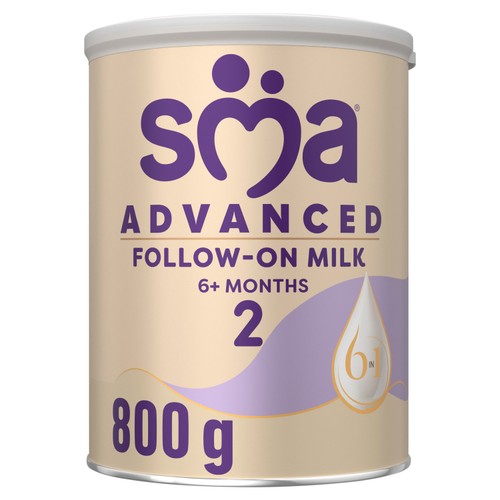 SMA Advanced Follow-on Baby Milk Powder Formula 6-12 months 800g