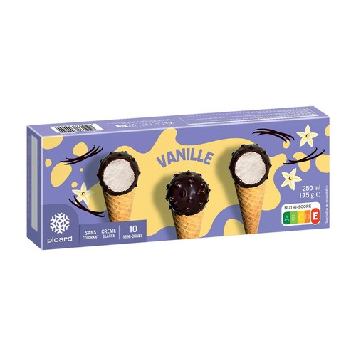 Picard Mini Vanilla Ice Cream Cones