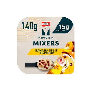 Muller MyProtein Mixers Banana Split Yogurt and Chocolate Crunch 140g