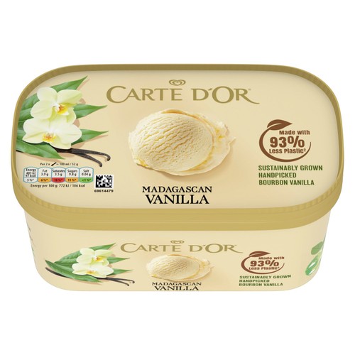 Carte D'Or Madagascan Vanilla Ice Cream Tub