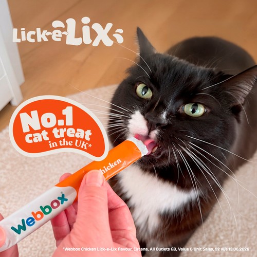Webbox Lick-e-Lix with Chicken Yoghurty Cat Treats