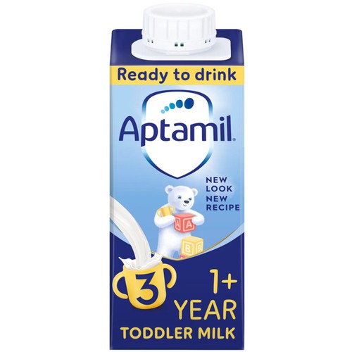 Aptamil 3 Toddler Milk Formula Liquid Ready to Feed 1-3 Years