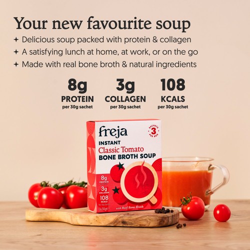 Freja Instant Classic Tomato Bone Broth Soup