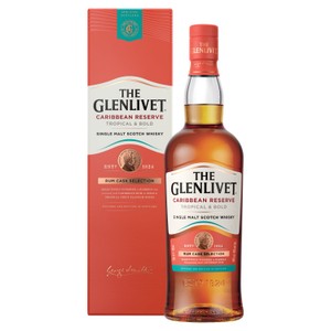 The Glenlivet Caribbean Reserve Single Malt Scotch Whisky With Giftbox