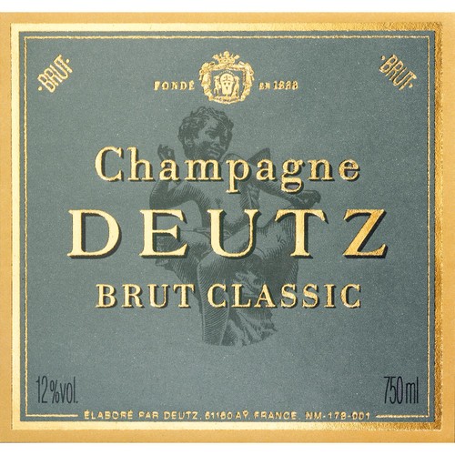 Deutz Brut Classic Champagne NV with gift box