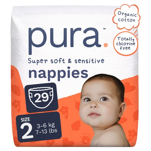 Pura Nappies Size 2 