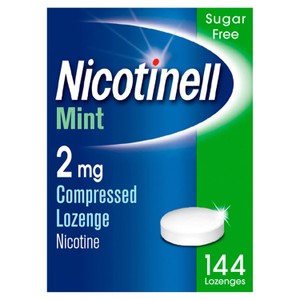 Nicotinell Nicotine Lozenge Stop Smoking Sugar Free Mint 2mg