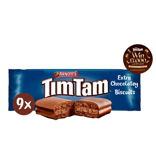 Tim Tam Extra Chocolatey Biscuits