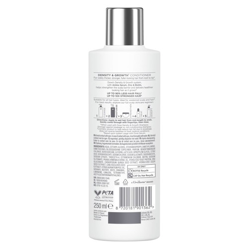 Dove Density + Hair Growth Conditioner for Thicker, Fuller Hair