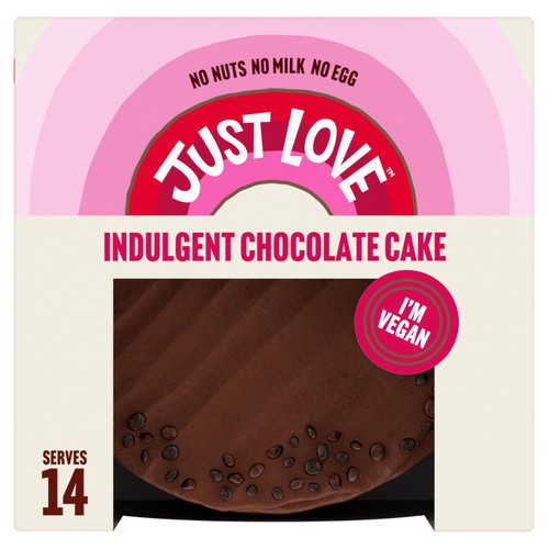 Just Love Indulgent Chocolate Cake Serves 14