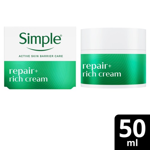 Simple Repair+ Rich Moisturiser Cream