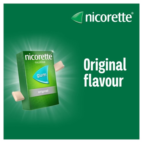 Nicorette Original Gum, 2 mg, 105 Pieces (Stop Smoking Aid)