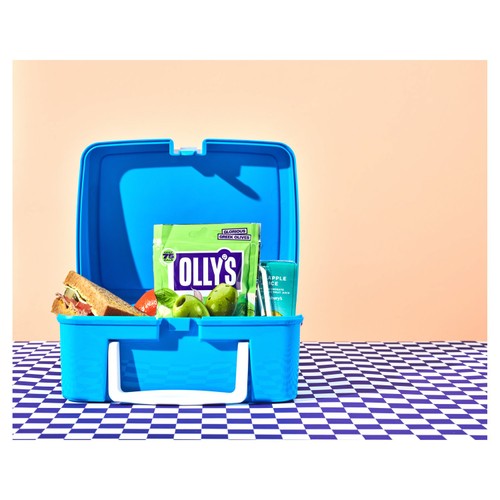 Olly's Olives Basil & Garlic Green Halkidiki Olives - The Connoisseur