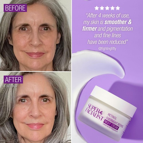 Super Facialist Retinol SleepSmart Overnight Resync Night Cream