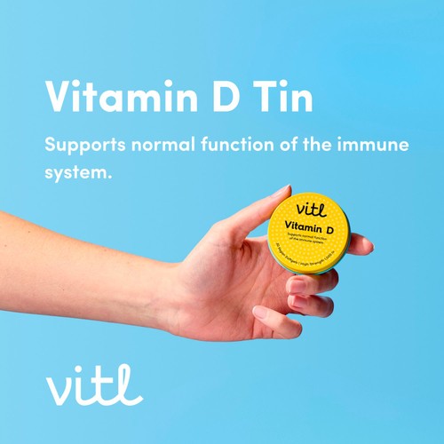 Vitl Vitamin D Vegan Soft Gel Capsules 