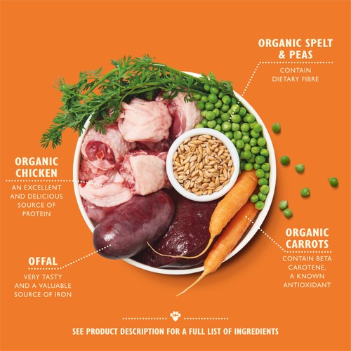 Lily's Kitchen Organic Chicken & Spelt Supper for Dogs