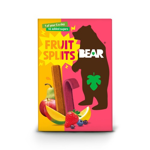 BEAR Fruit Splits Sour Berry & Mango Multipack