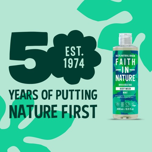 Faith In Nature Mint Body Wash
