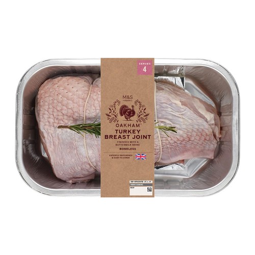 M&S Select Farms British Oakham Turkey Breast Joint Small