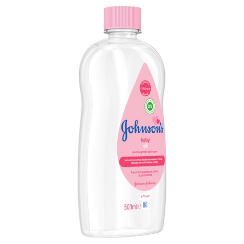 Johnson's Baby Oil for Delicate Skin