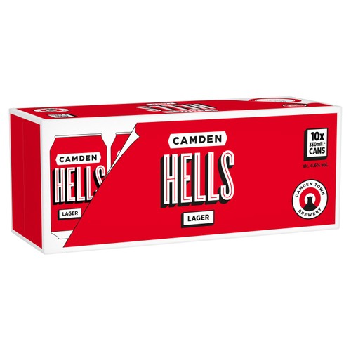 Camden Hells Lager Beer Cans
