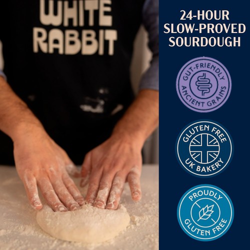 White Rabbit Gluten Free Sourdough Salame Pizza