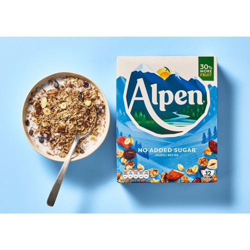 Alpen No Added Sugar Muesli Breakfast Cereal
