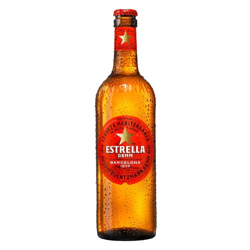 Estrella Damm Premium Lager Beer Bottle