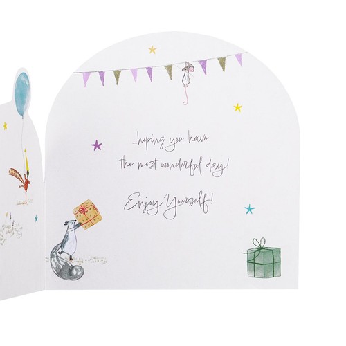 M&S Animals Birthday Card