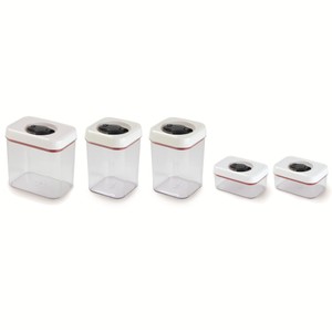 Zyliss Twist & Seal 5 Piece Storage Container Set